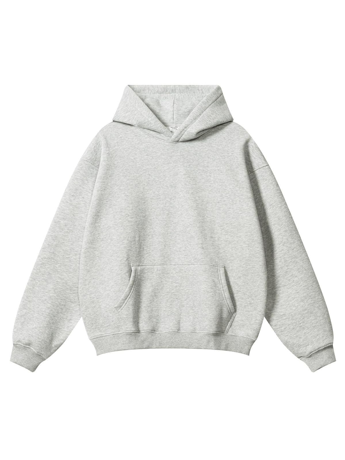 Jacē Unisex Oversized Grey Pullover