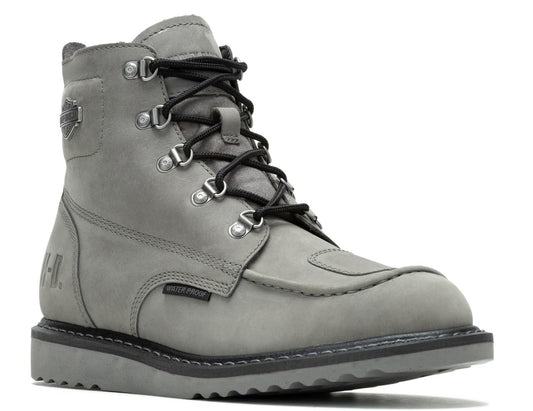 Harley-Davidson Mens Motorcycle Boot Grey 11.5
