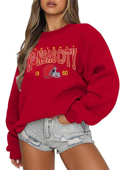 Jacē Game Day Chic Football Mom Hoodie
