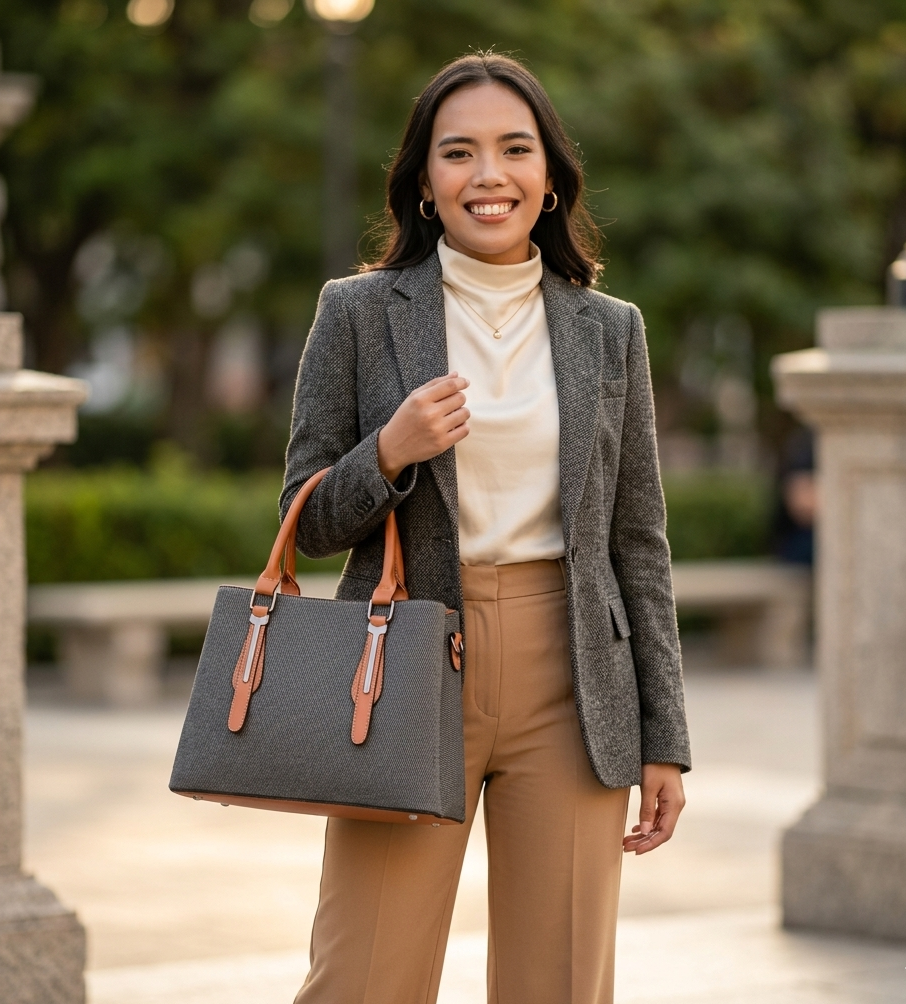 Jacē Blush Luxe Tote