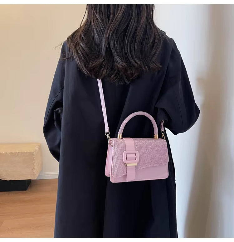The Jacē Frostline Shimmer Bag