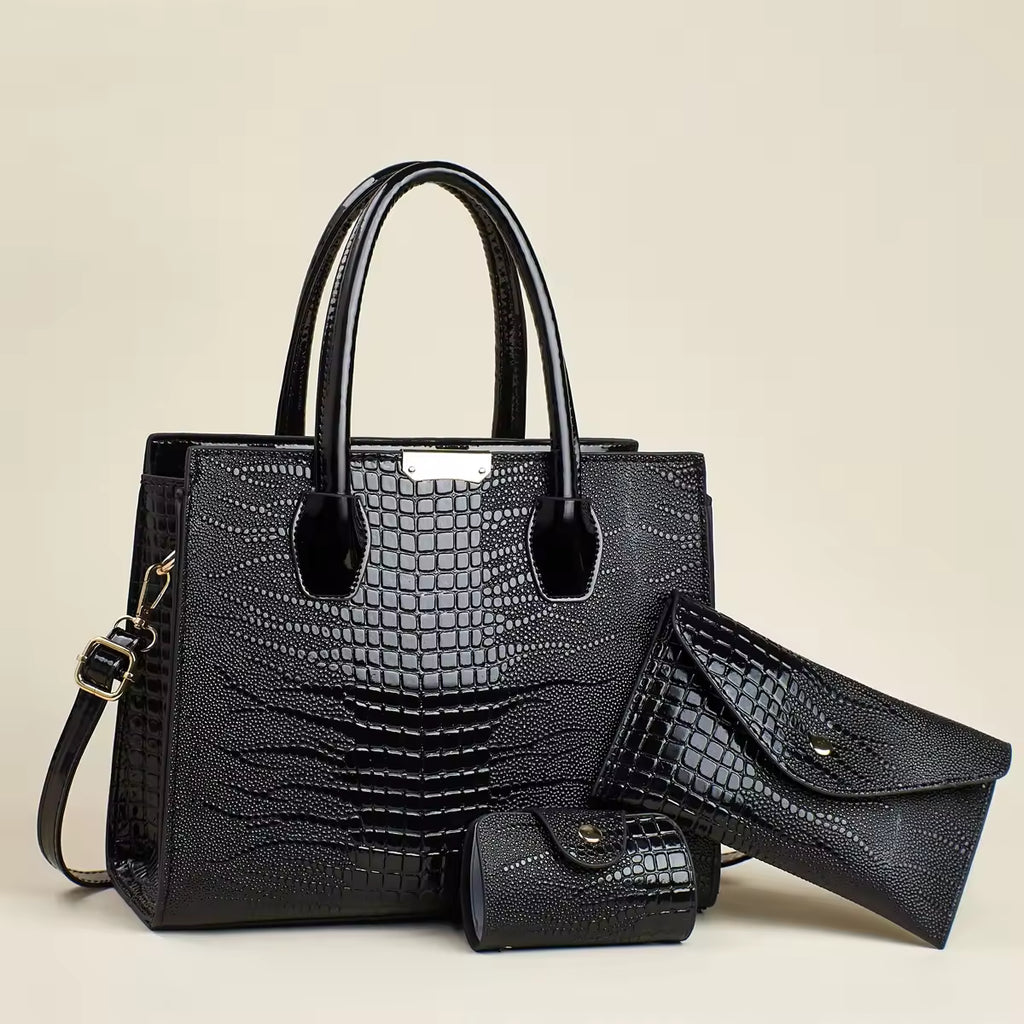 Jacē Luxury Triad Croc Set