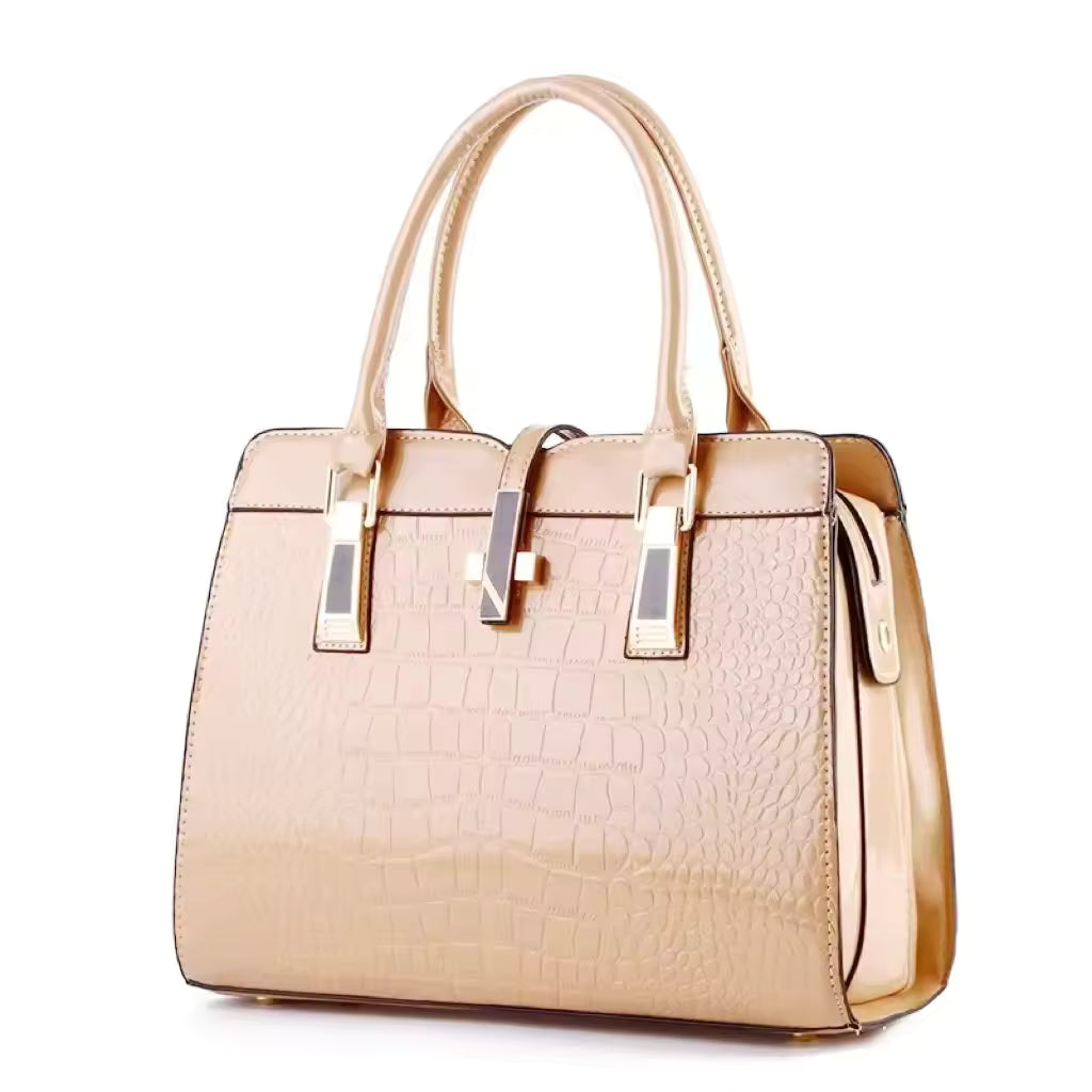 Jacē Croc Luxe Tote