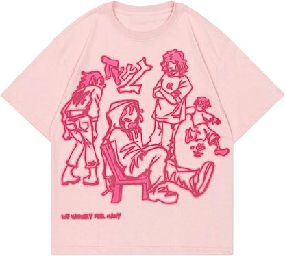 Jacē Oversized Graphic Tees