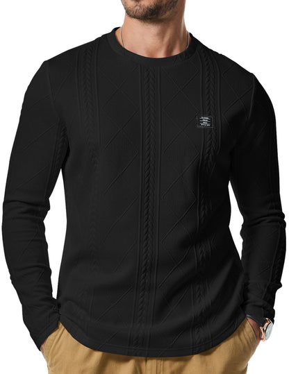 Jacē CoreKnit Men's Crewneck Sweater