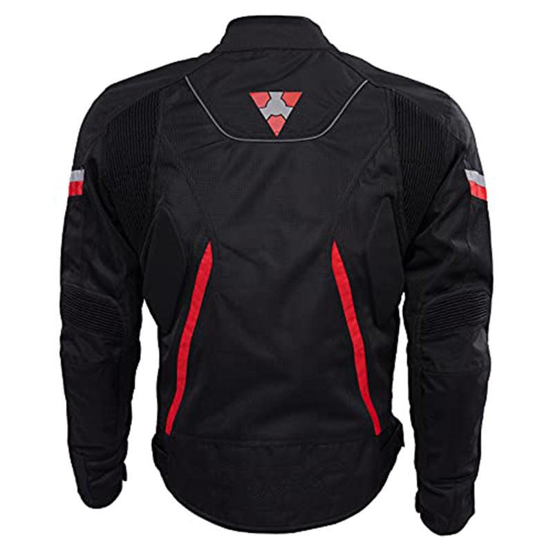Jacē Men's All-Weather Motorcycle Jacket - Breathable & UV-Protected