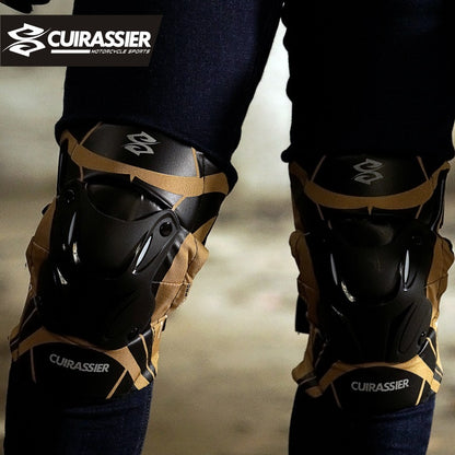 Jacē NightRide Reflective Motorcycle Knee Pads